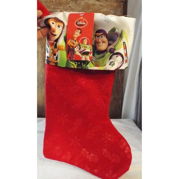 Toy Story Pixar Christmas Stocking New Never Used - Picture 1 of 2